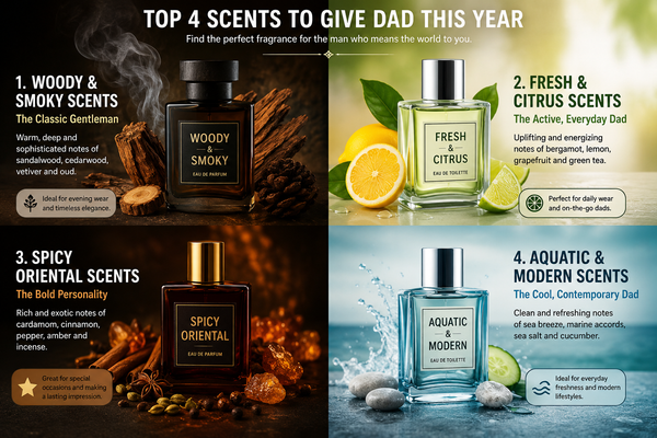 Father’s Day Gift Guide: Top 4 Scents to Give Dad This Year