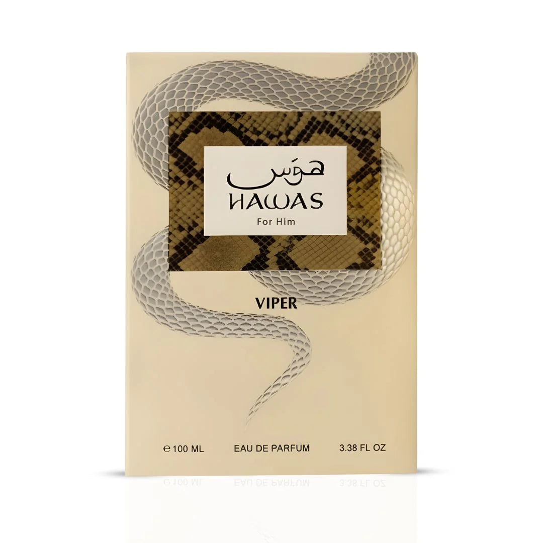 Hawas Viper Eau De Parfum Spray 100 ML (3.4 Oz) By Rasasi