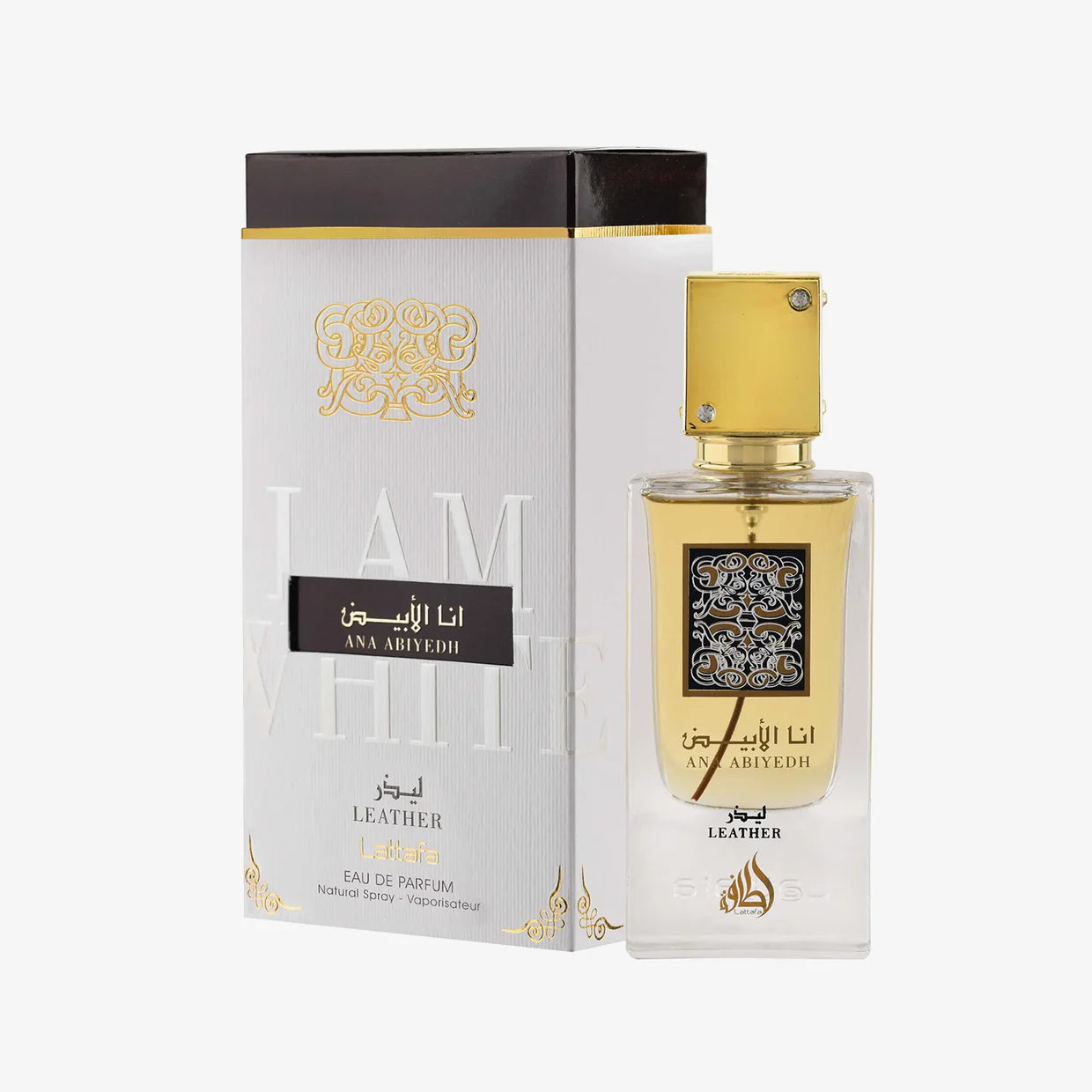 Lattafa Ana Abiyedh Leather EDP 60 ML