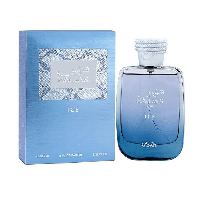 Rasasi Hawas Ice For Men Eau De Parfum, 100 ML