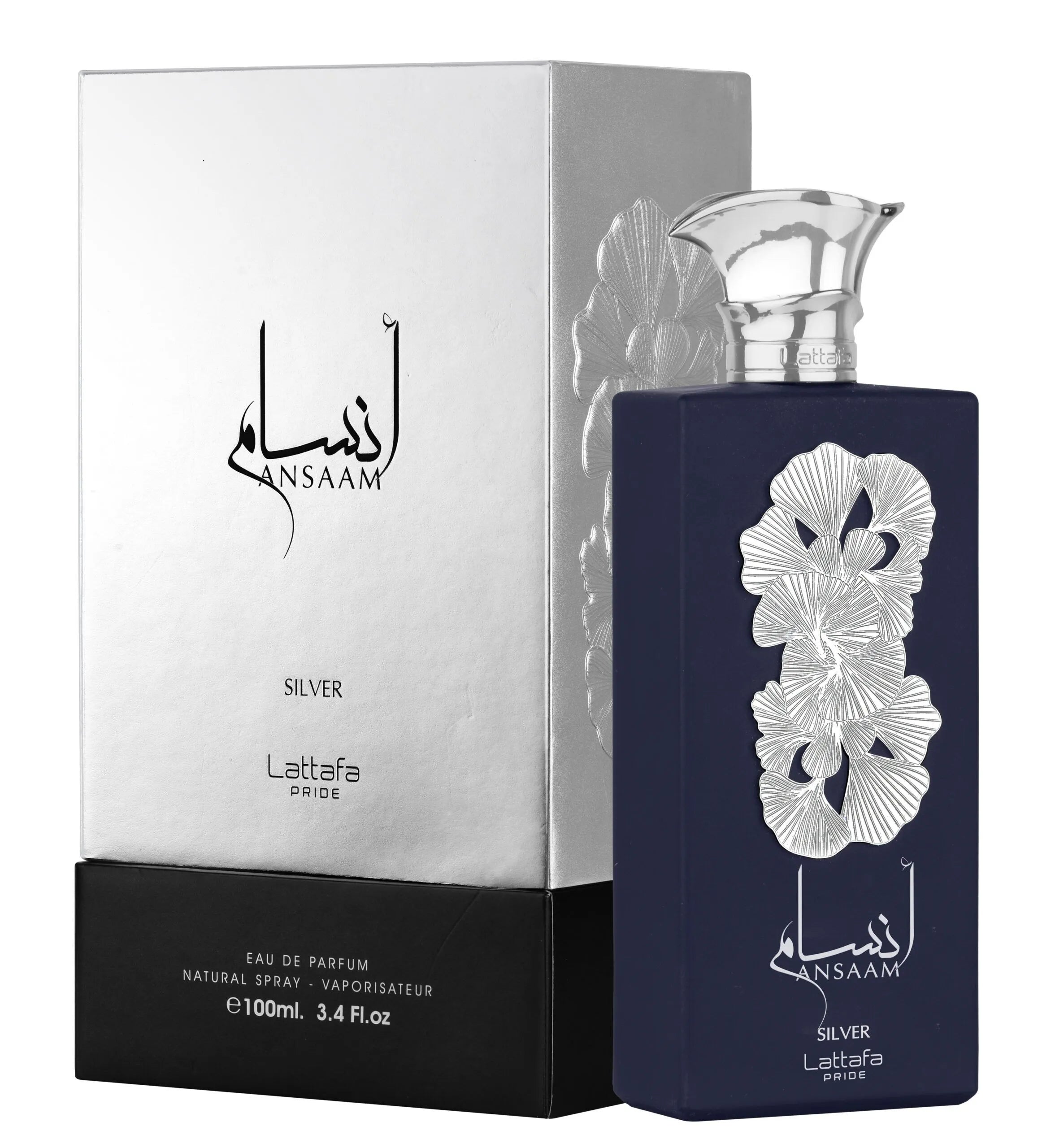 Lattafa Pride Ansaam Silver Men 100 ML EDP Spray