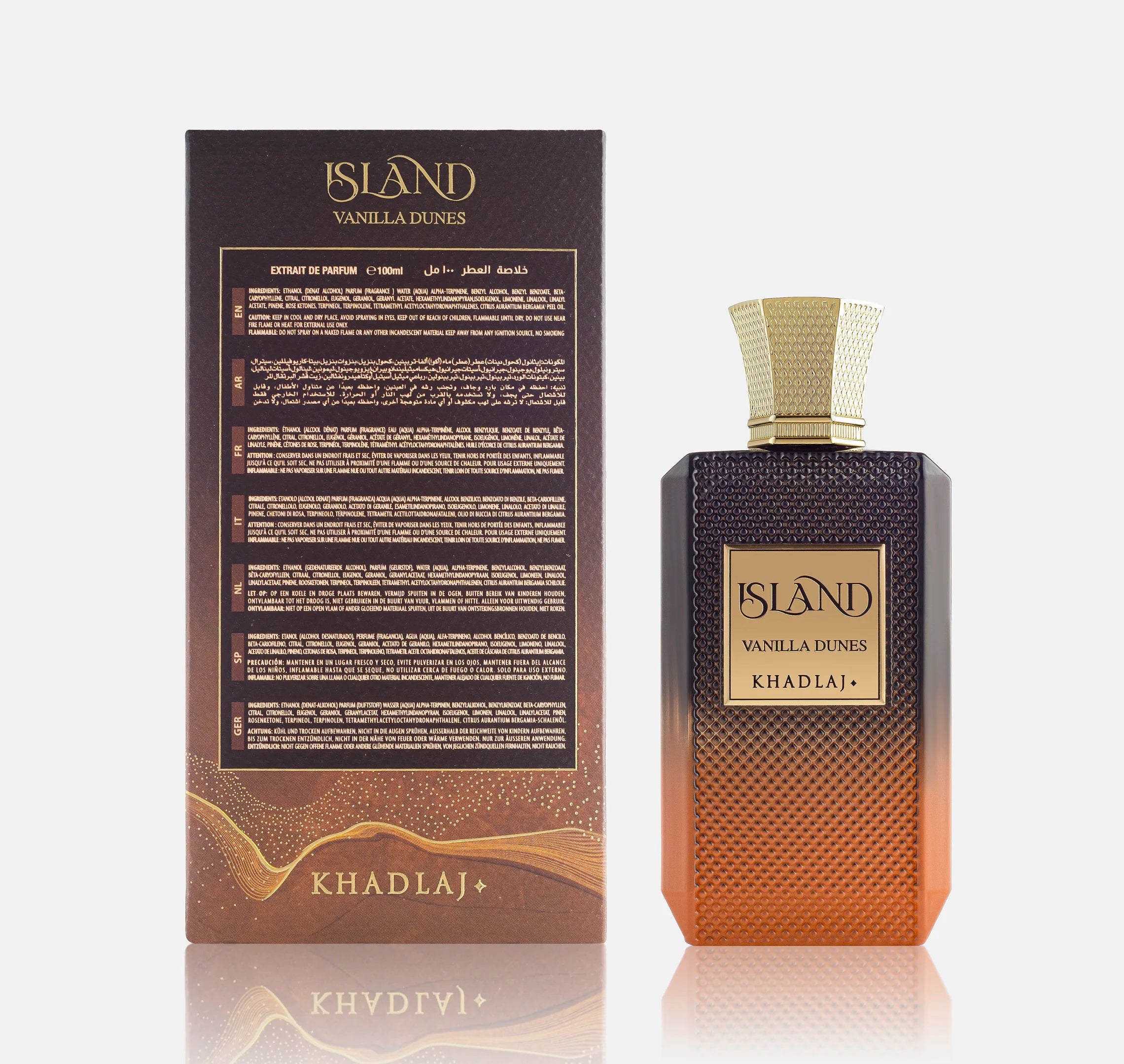 Khadlaj Island Vanilla Dunes 100 ML Extrait De Parfum Spray