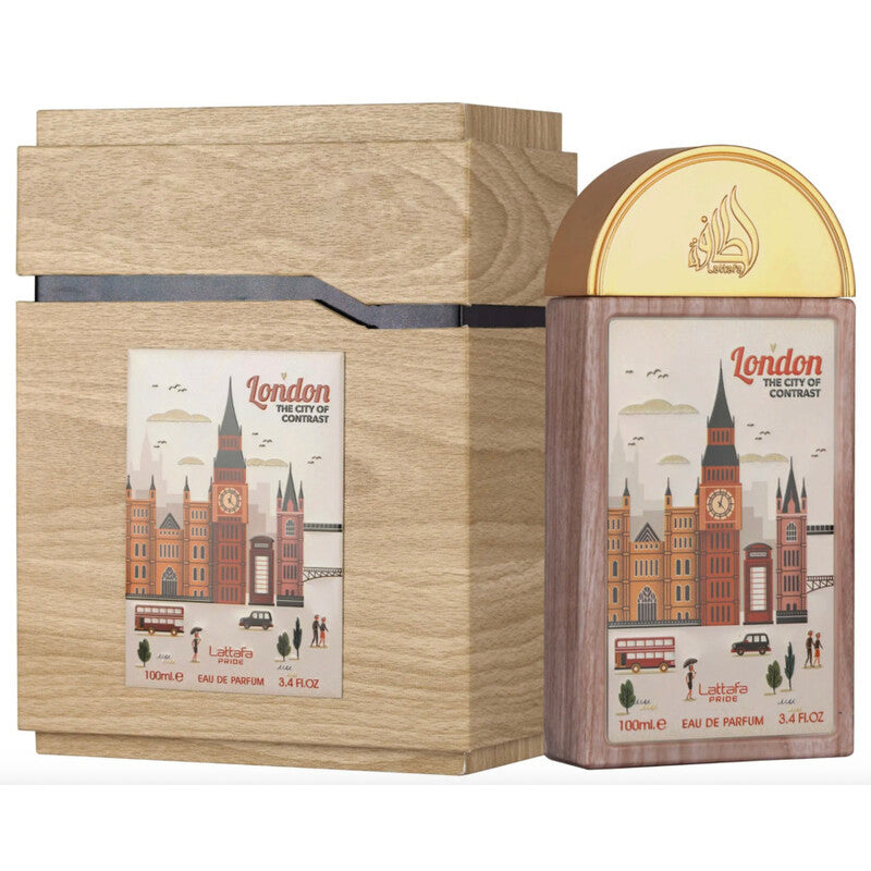 Lattafa London The City of Contrast EDP 3.4 oz