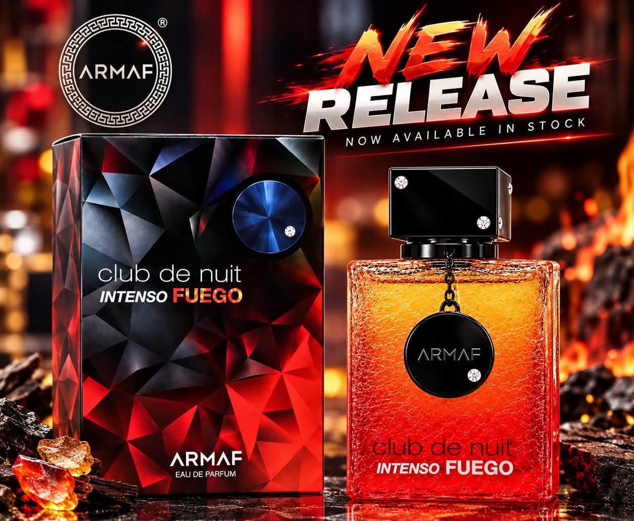 Unisex Club de Nuit Intenso Fuego EDP Spray 3.4 oz