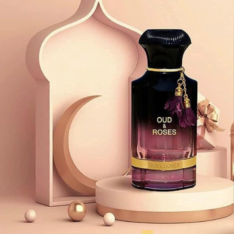 Oud & Roses Ahmed Al Maghribi EDP 3.4 OZ - 002