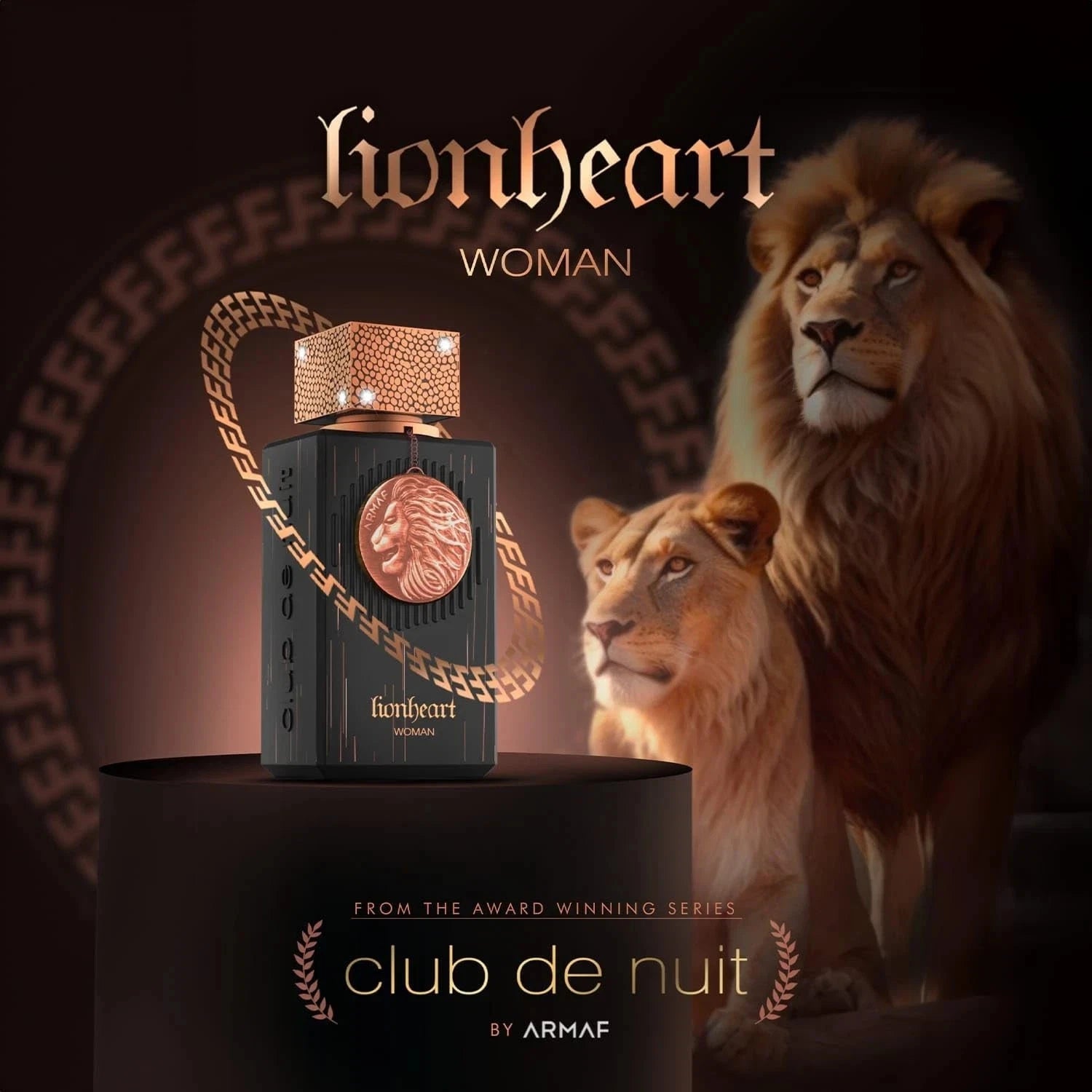 Armaf Club De Nuit Lionheart Woman 3.4 oz EDP – Oriental Vanilla Perfume for Women