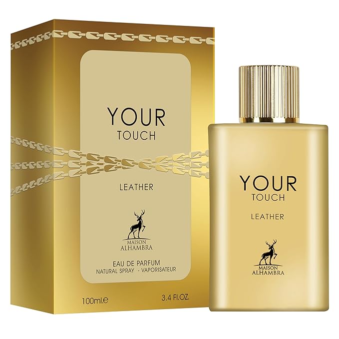 Maison Alhambra Your Touch Leather Eau De Parfum – Leather Spicy Woody Fragrance
